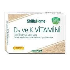 SHIFFA HOME D3 K VİTAMİNİ 30 TABLET