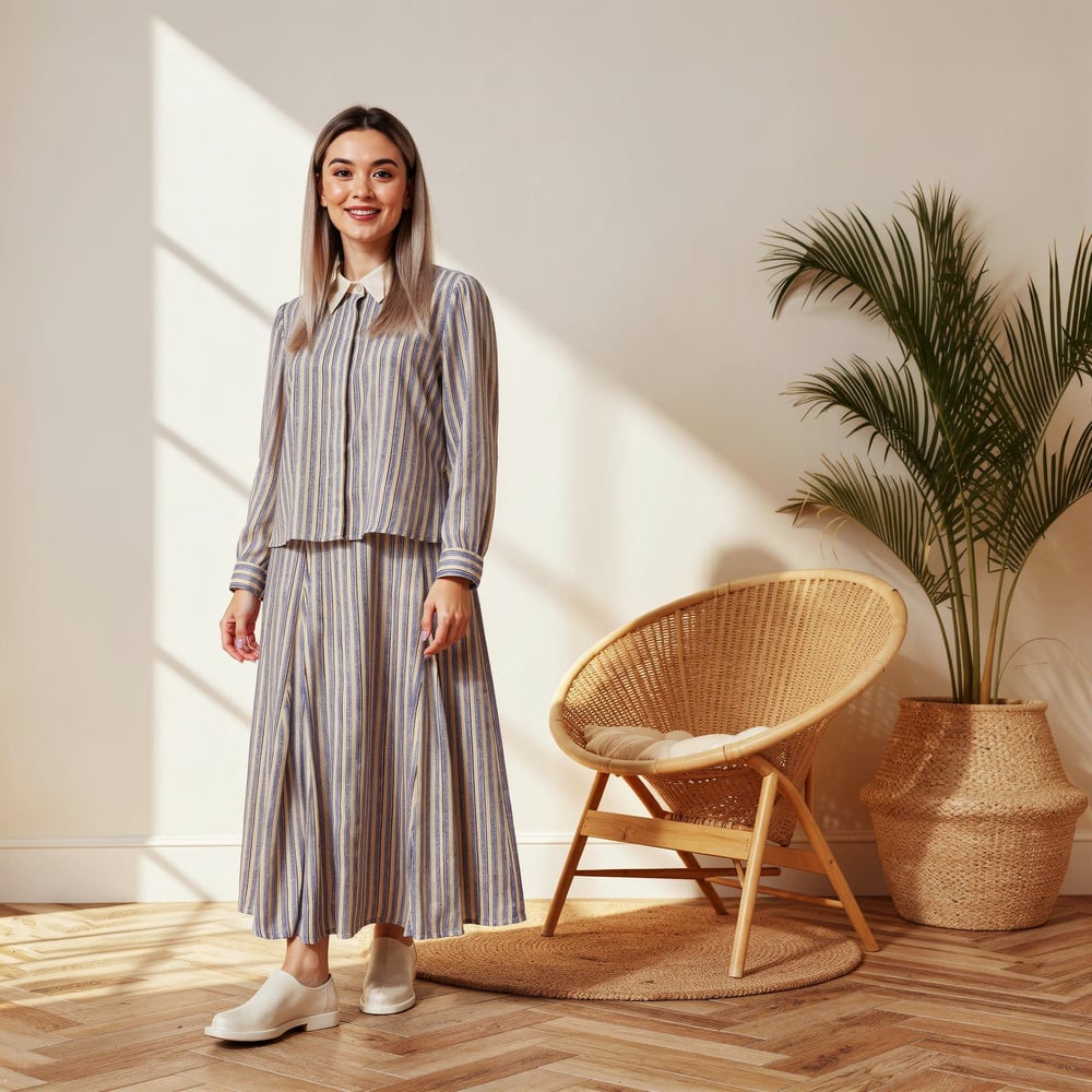MİORİ ETNA RAYON VİSKON ETEKLİ TAKIM