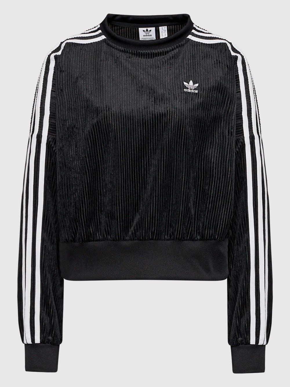 ADIDAS CORDED VELOUR KADIN SWEATSHIRT H37848