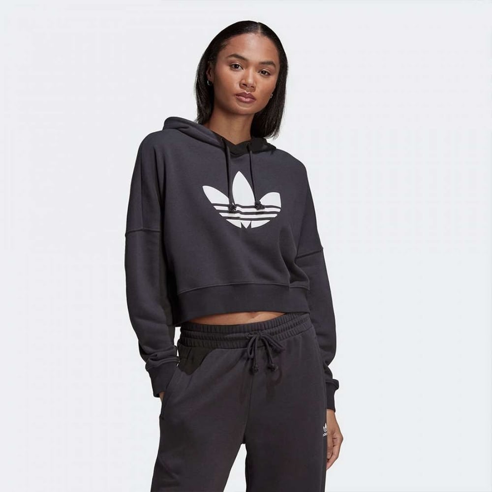 ADIDAS CROPPED KADIN SWEATSHIRT HU1609