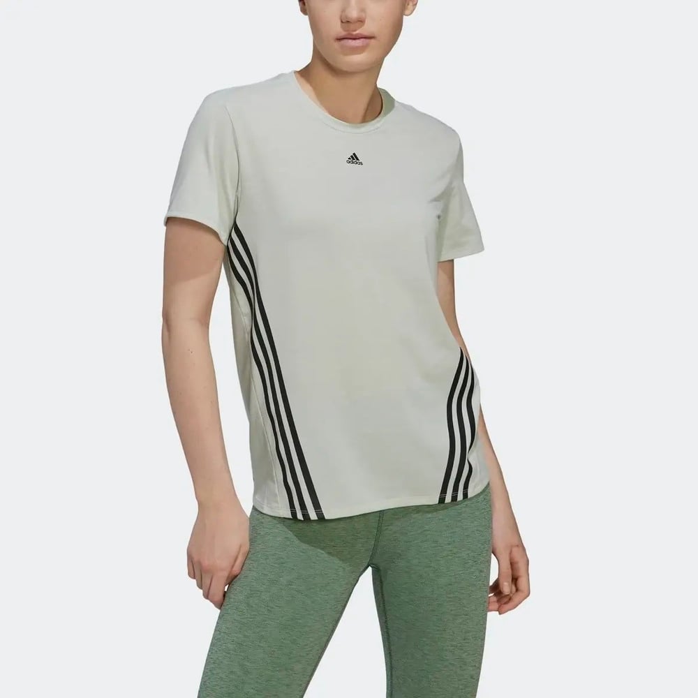 ADIDAS TRAINICONS 3 STRIPES KADIN T-SHIRT HK6976