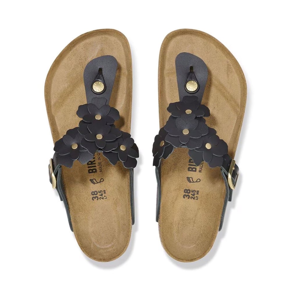 BIRKENSTOCK GIZEH FLOWER EMBELLISHMENT KADIN TERLİK 1026693
