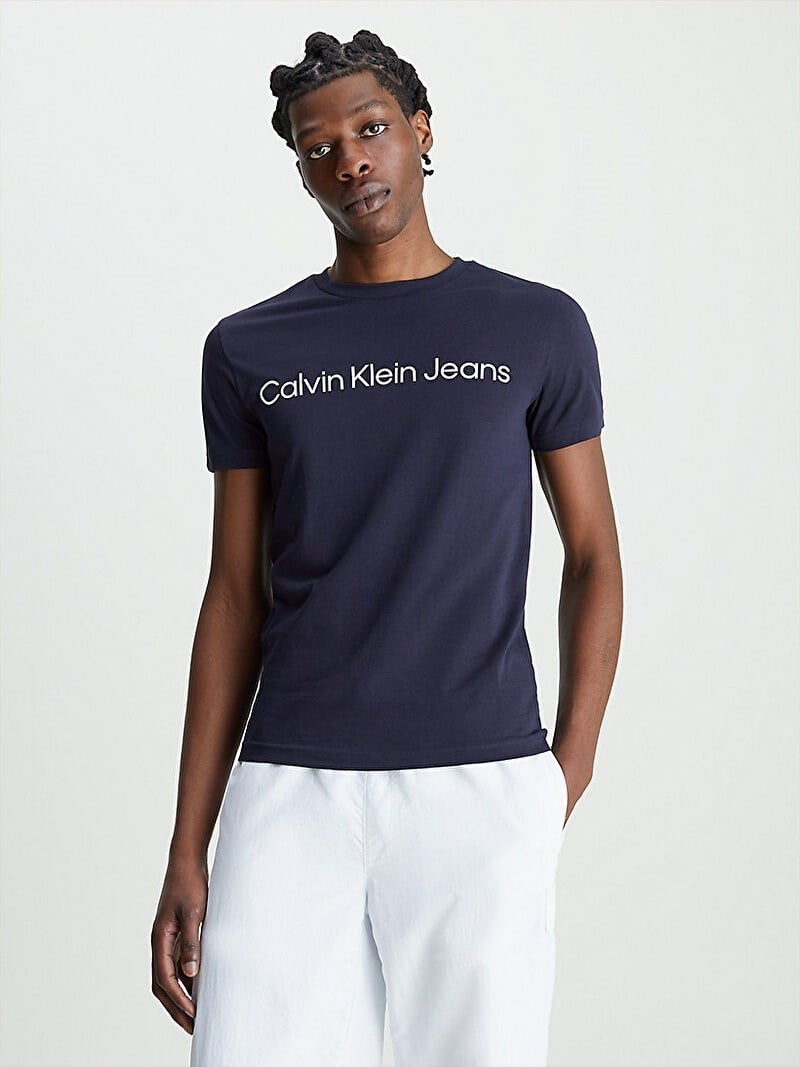 CALVIN KLEIN ERKEK T-SHIRT J30J322552-CHW