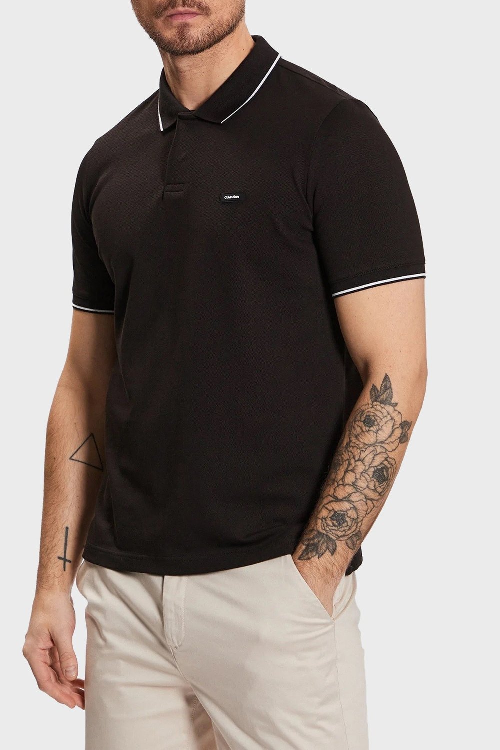 CALVIN KLEIN ERKEK T-SHIRT K10K110596-BEH
