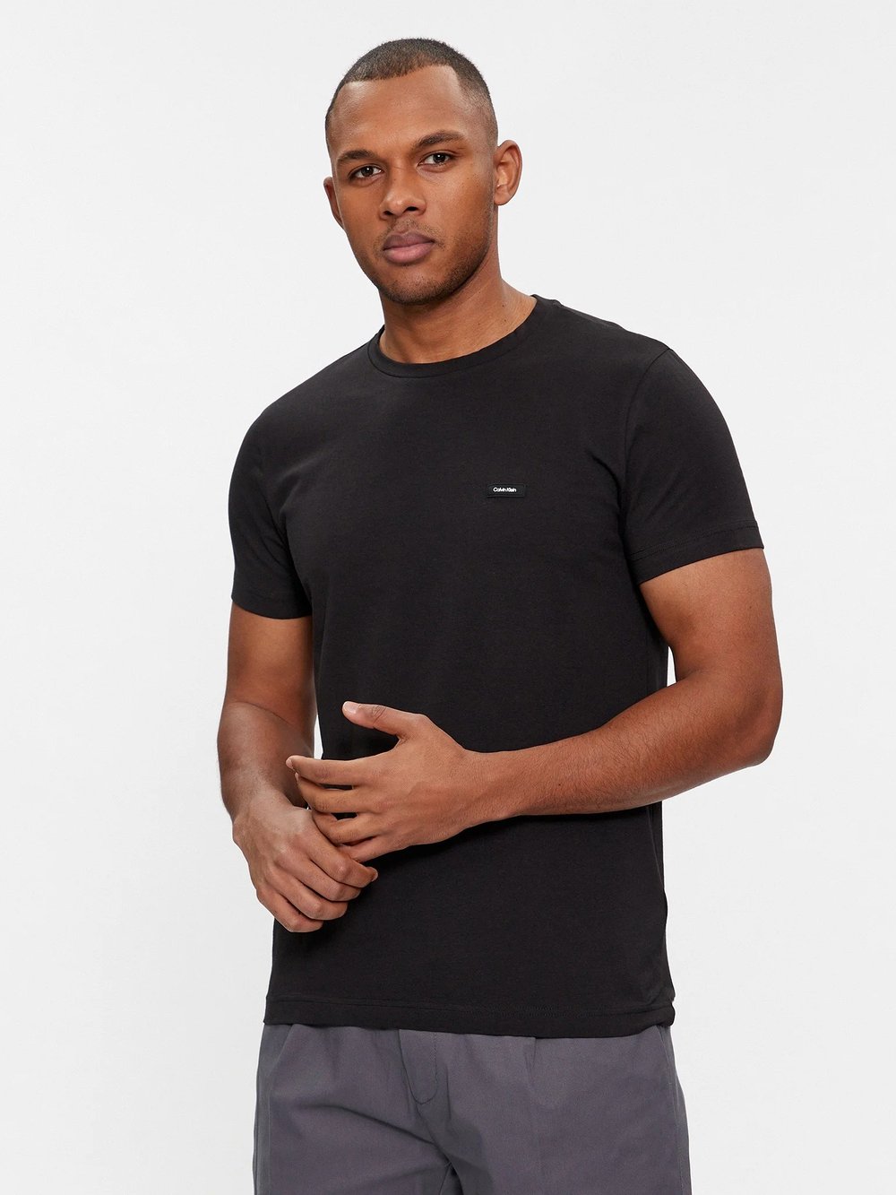 CALVIN KLEIN ERKEK T-SHIRT K10K112724-BEH