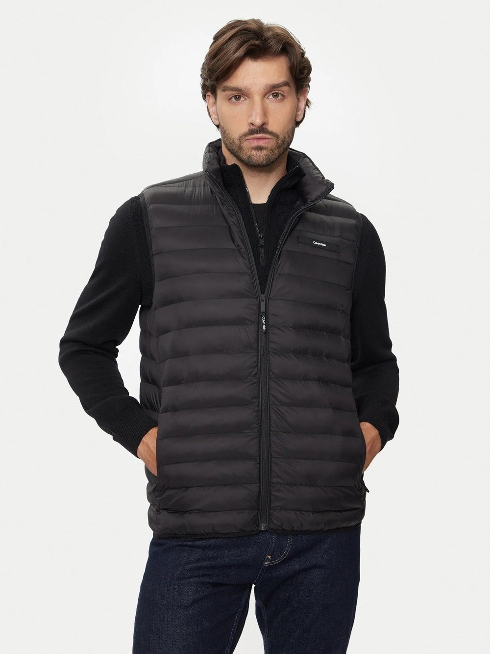 CALVIN KLEIN ERKEK YELEK K10K113470-BEH