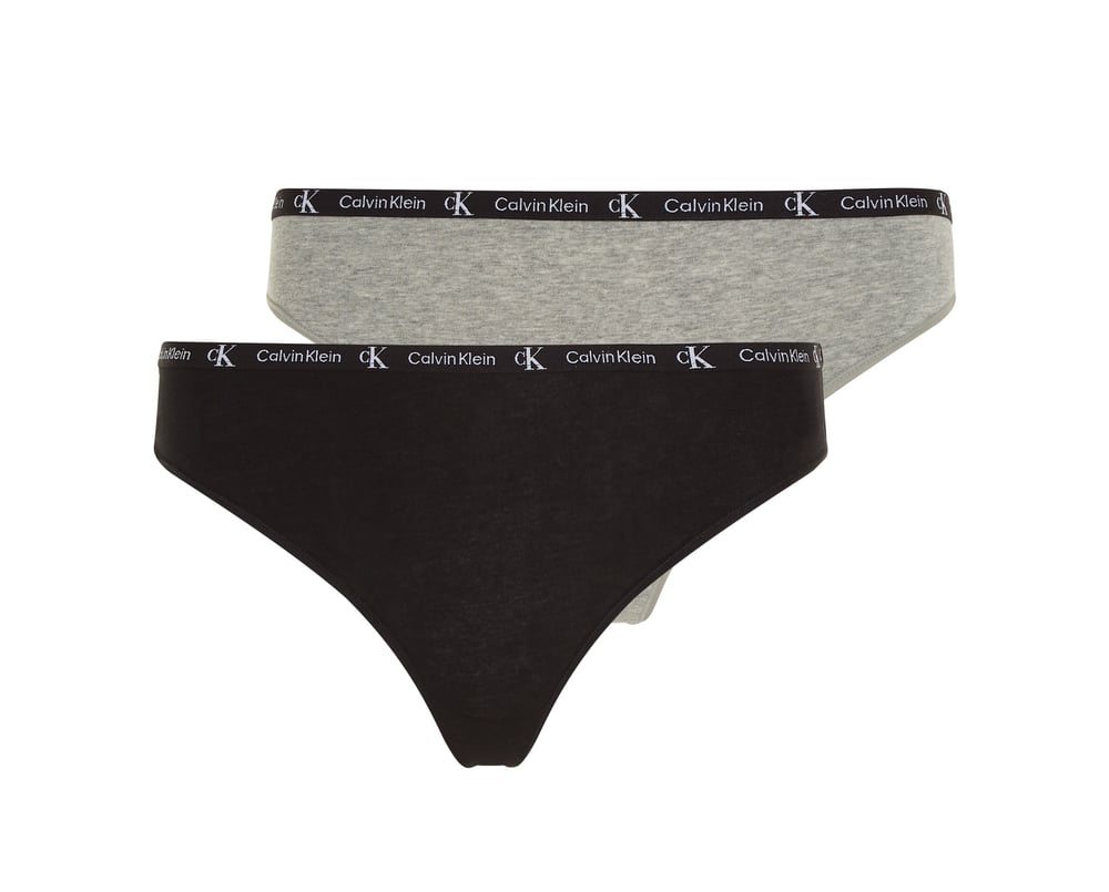 CALVIN KLEIN KADIN 2 Lİ TANGA QD3990E-BGH