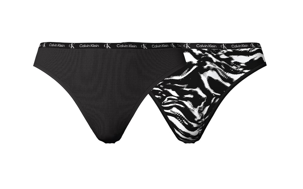 CALVIN KLEIN KADIN 2 Lİ TANGA QD3990E-BIK