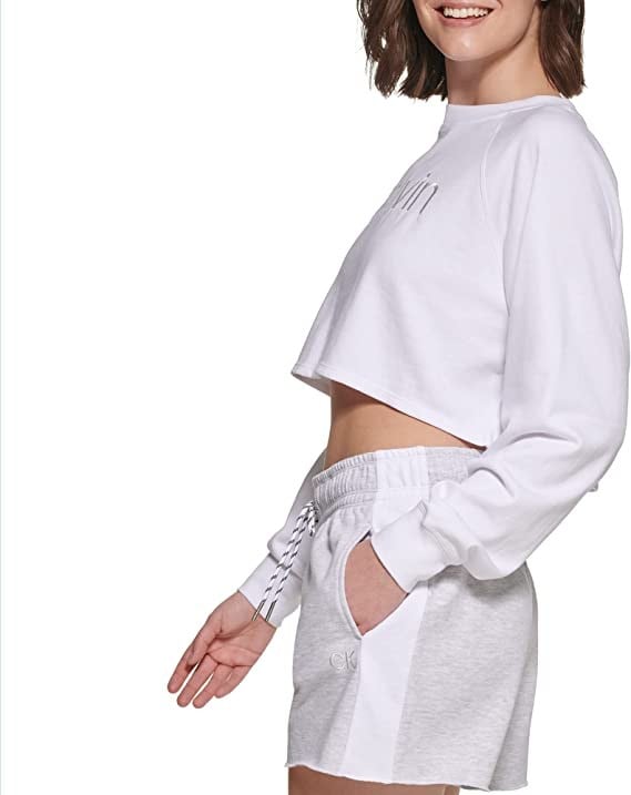 CALVIN KLEIN KADIN SWEATSHIRT PF2T2063-WHT