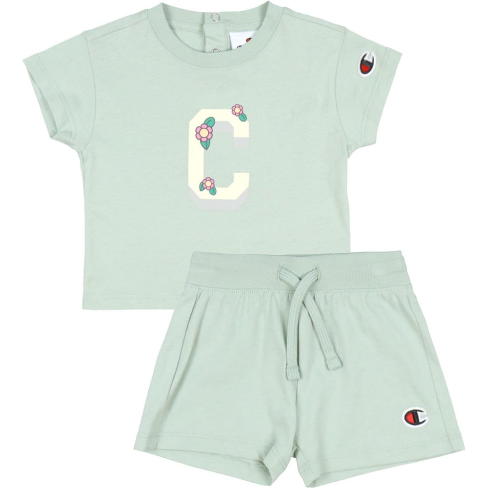 CHAMPION BEBEK ŞORT T-SHIRT TAKIM 405117-GS129