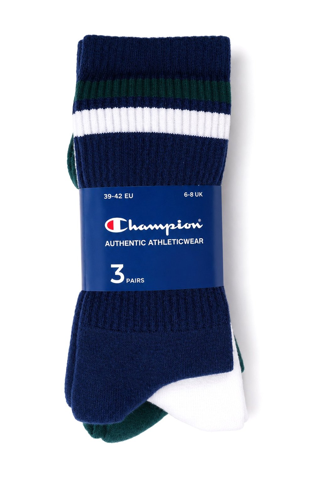 CHAMPION UNISEX 3 LÜ ÇORAP U20113-BS567