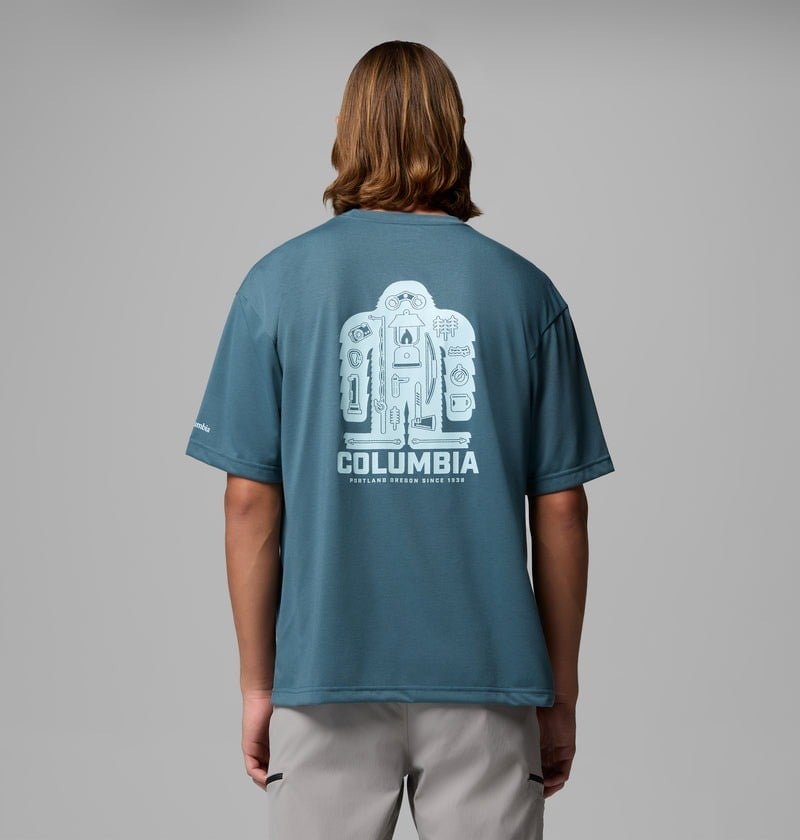 COLUMBIA CEDAR TRAIL ERKEK T-SHIRT 2120381-430