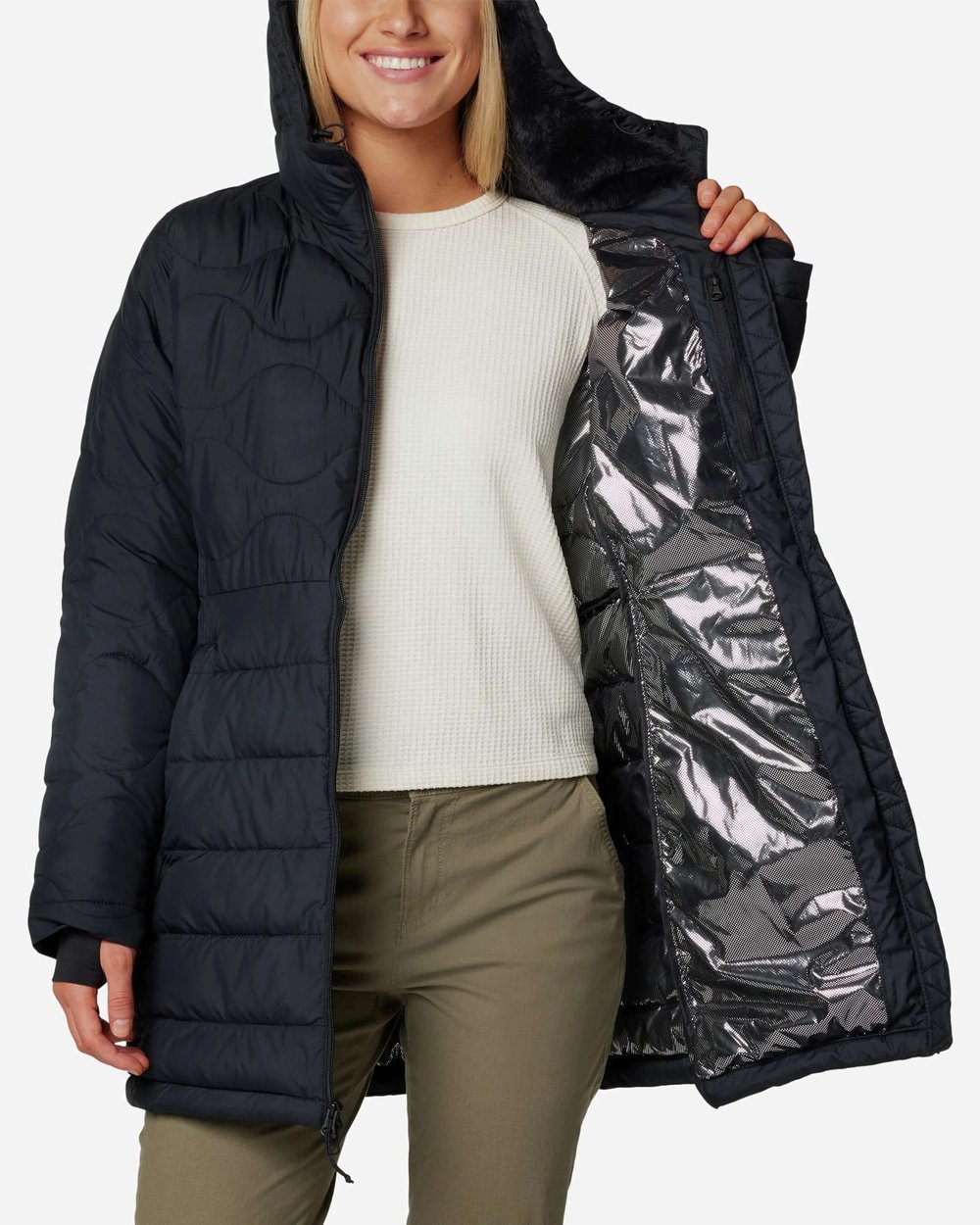 COLUMBIA CROWN POINT II JACKET KADIN MONT 2085571-010