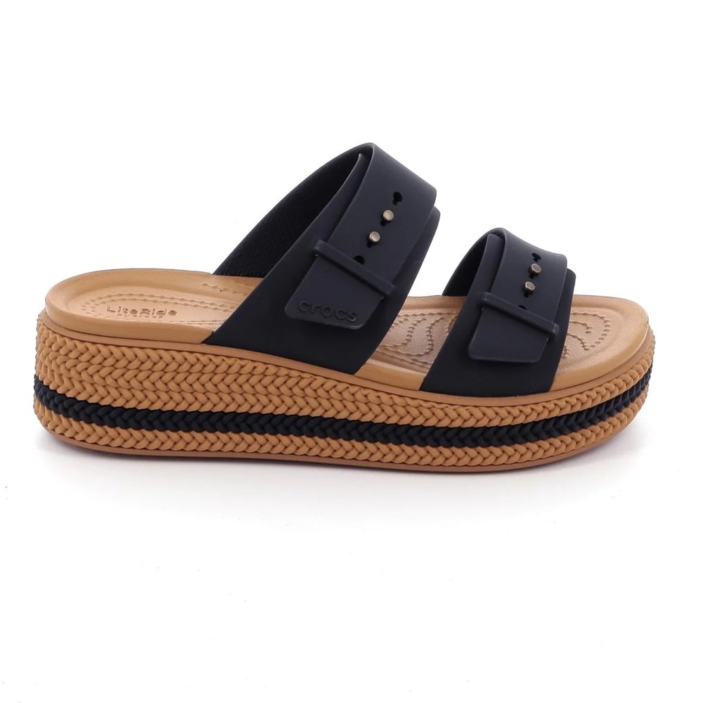 CROCS BROOKLYN WOVEN BUCKLE ERKEK TERLİK 209978-001