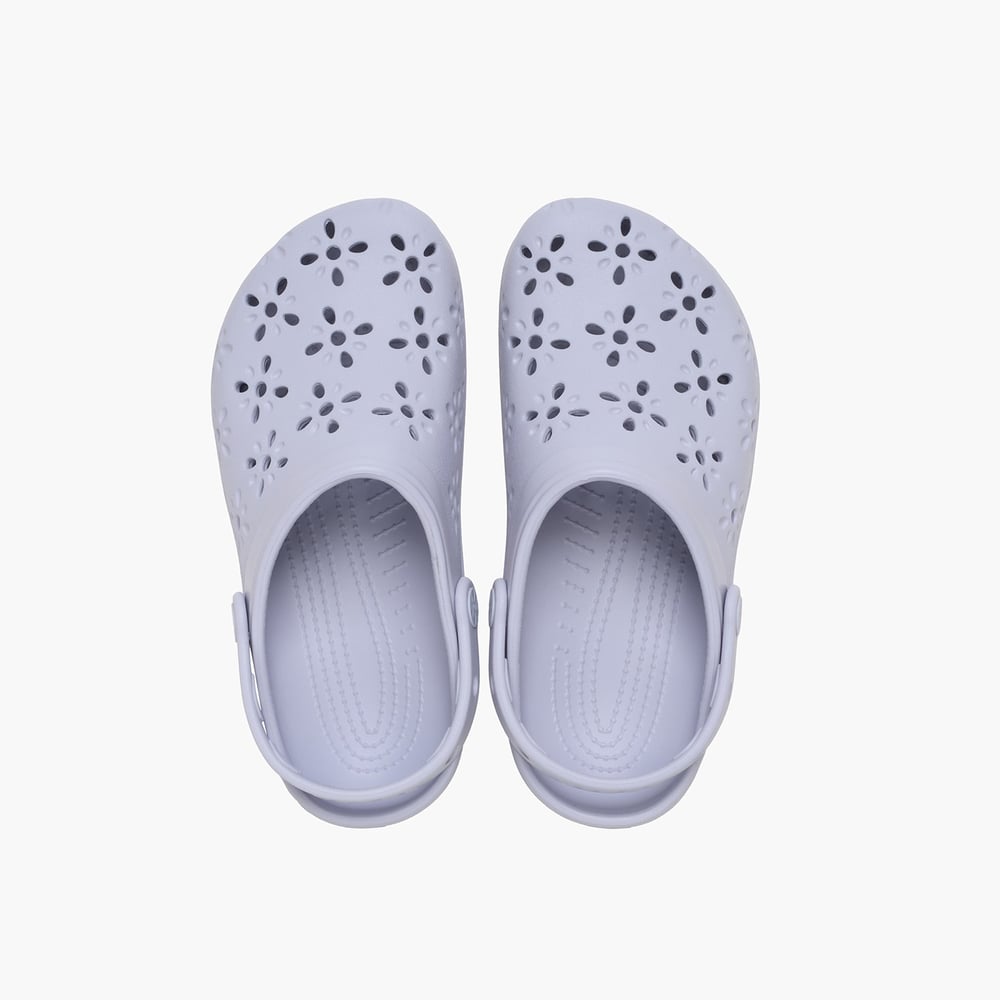 CROCS CLASSIC FLORAL CUT OUT KADIN TERLİK 210927-5BR