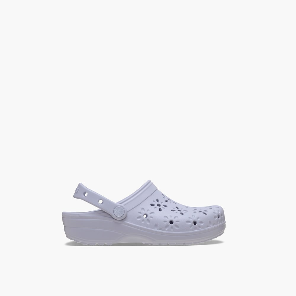 CROCS CLASSIC FLORAL CUT OUT KADIN TERLİK 210927-5BR