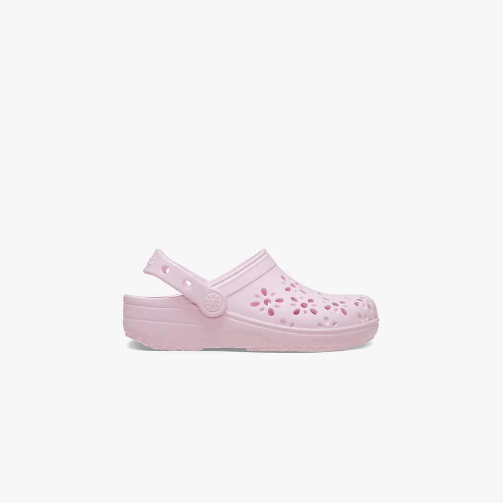 CROCS FLORAL CUT OUT KIZ ÇOCUK TERLİK 210943-6ZW
