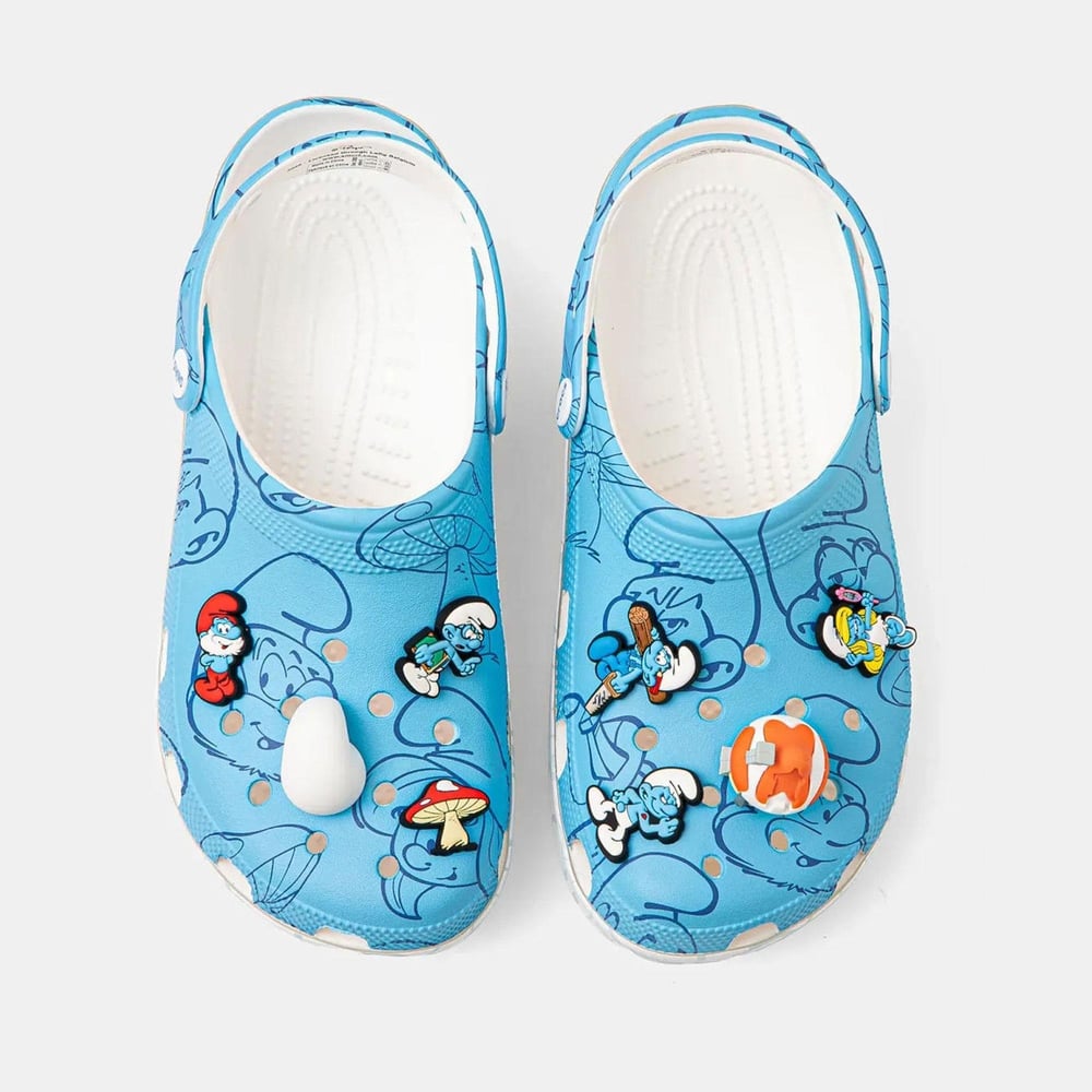 CROCS  SMURFS CLASSIC CLOG KADIN TERLİK 210820-90H