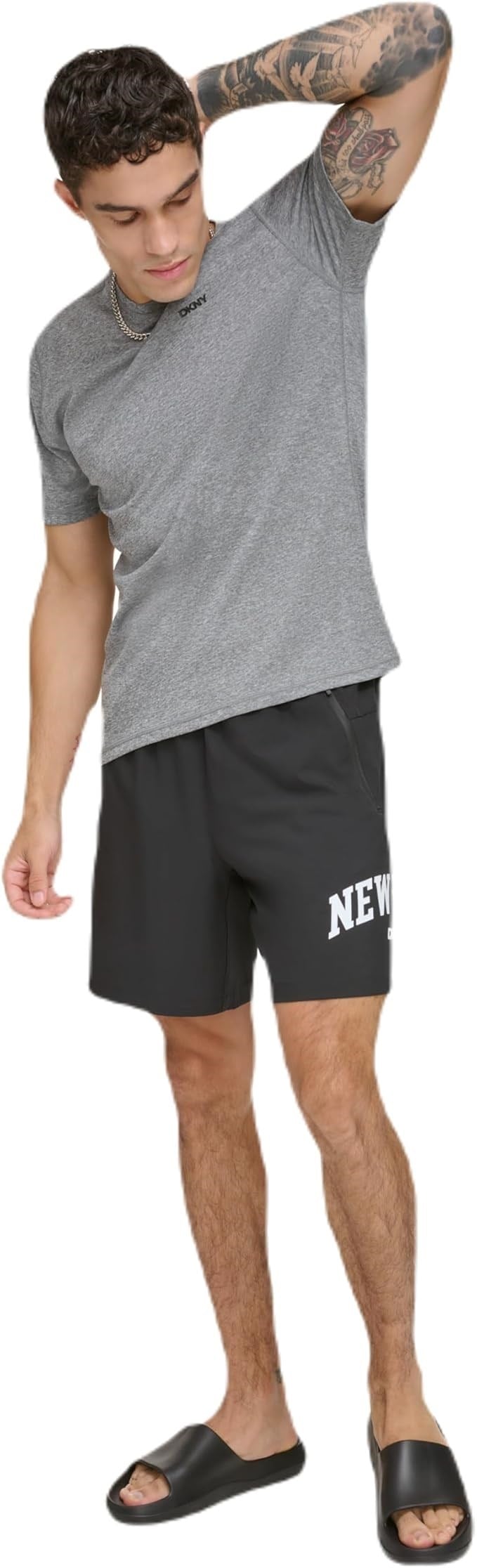DKNY ERKEK T-SHIRT DB4HJ101-GHR
