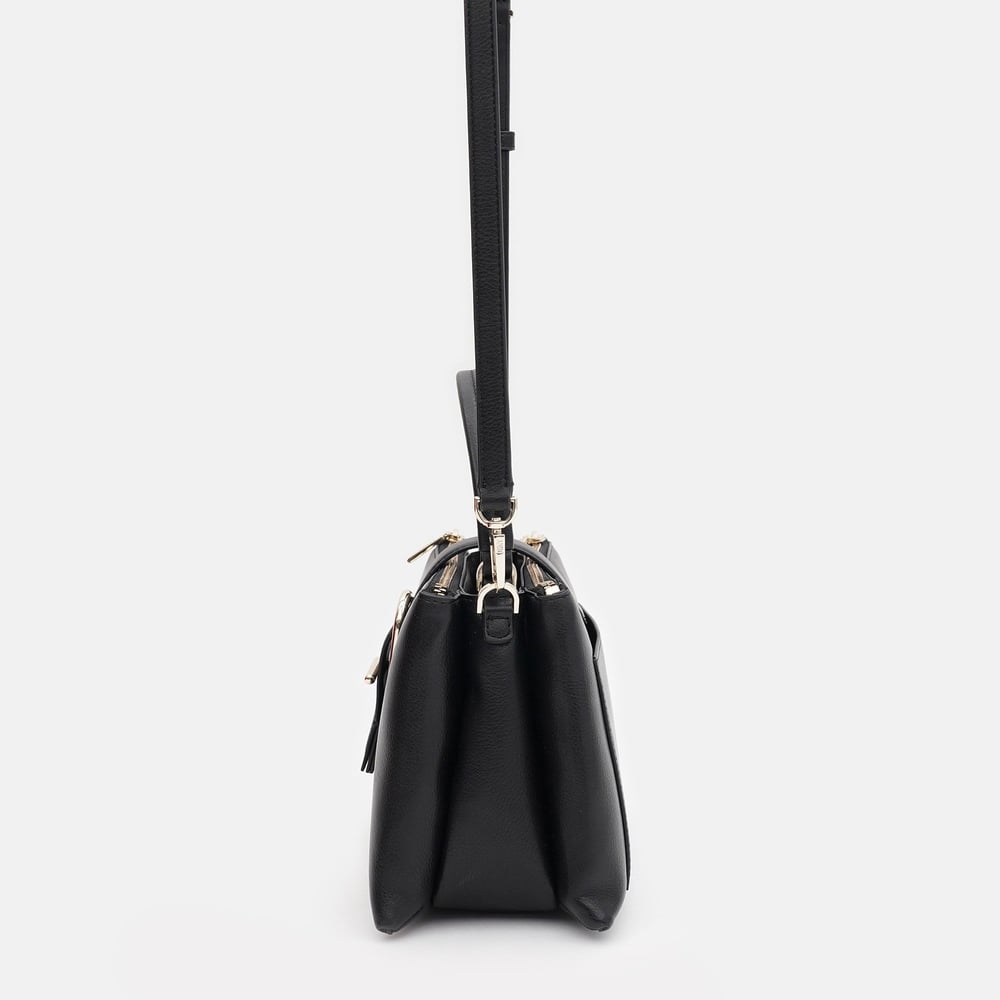 DKNY KADIN OMUZ ÇANTASI R41DZC27-BLACK-GOLD