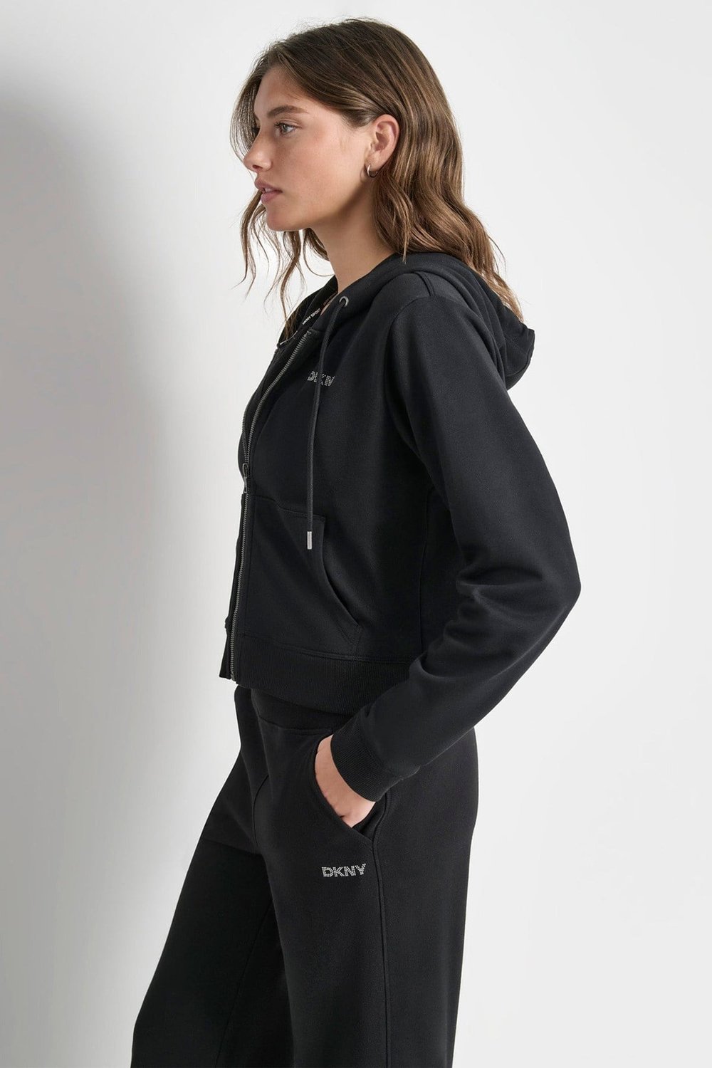 DKNY KADIN SWEATSHIRT DP5J9508-BLK