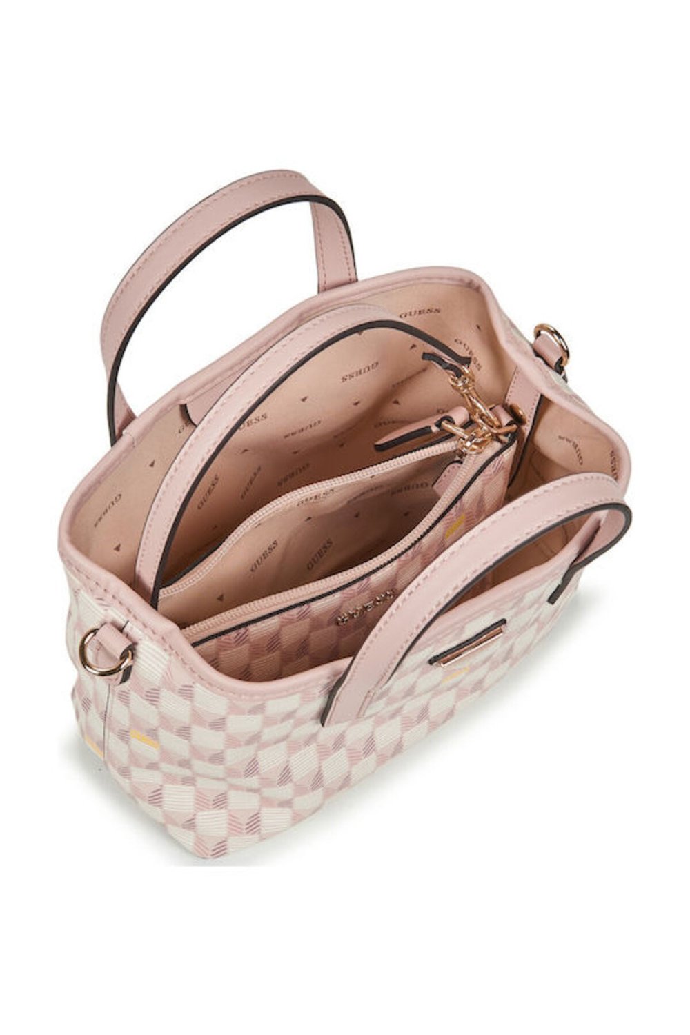 GUESS G WAVE KADIN OMUZ ÇANTASI JT868175-BLUSH