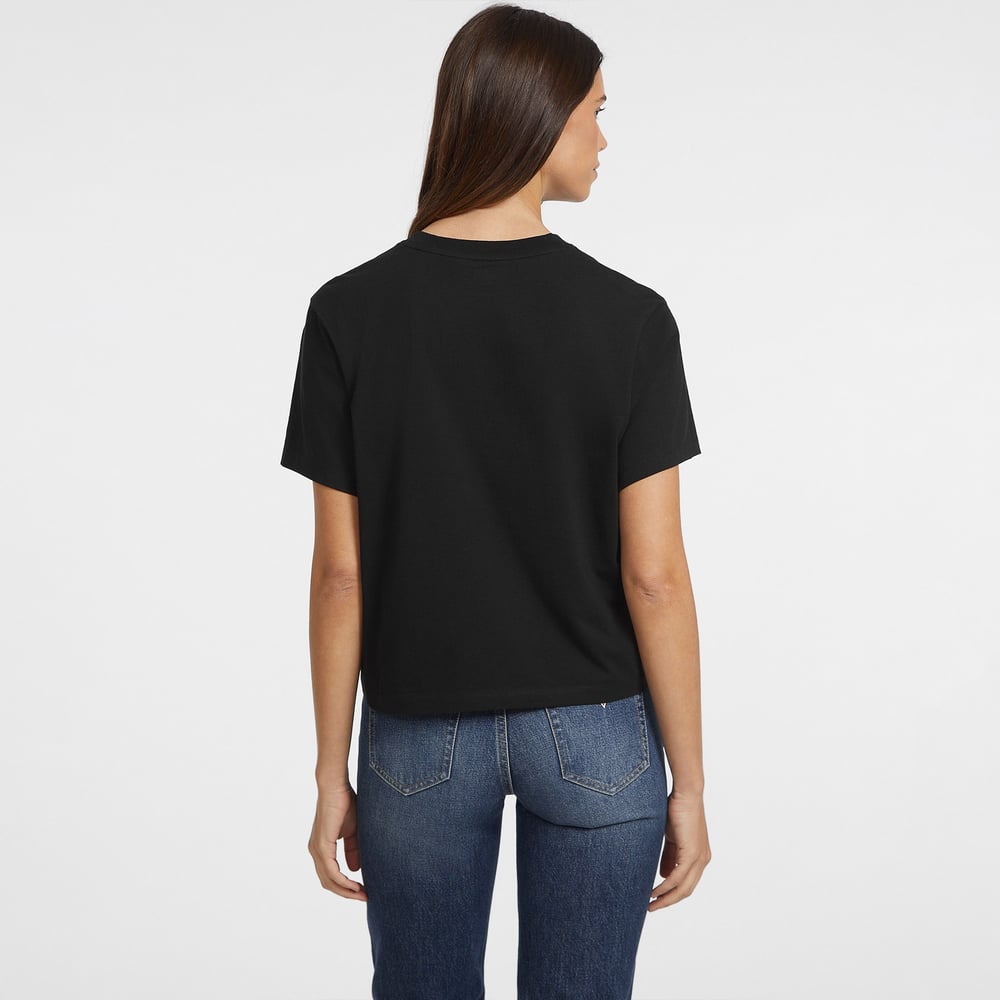 GUESS ICONIC KADIN T-SHIRT W4YI73K8HM0-JBLK