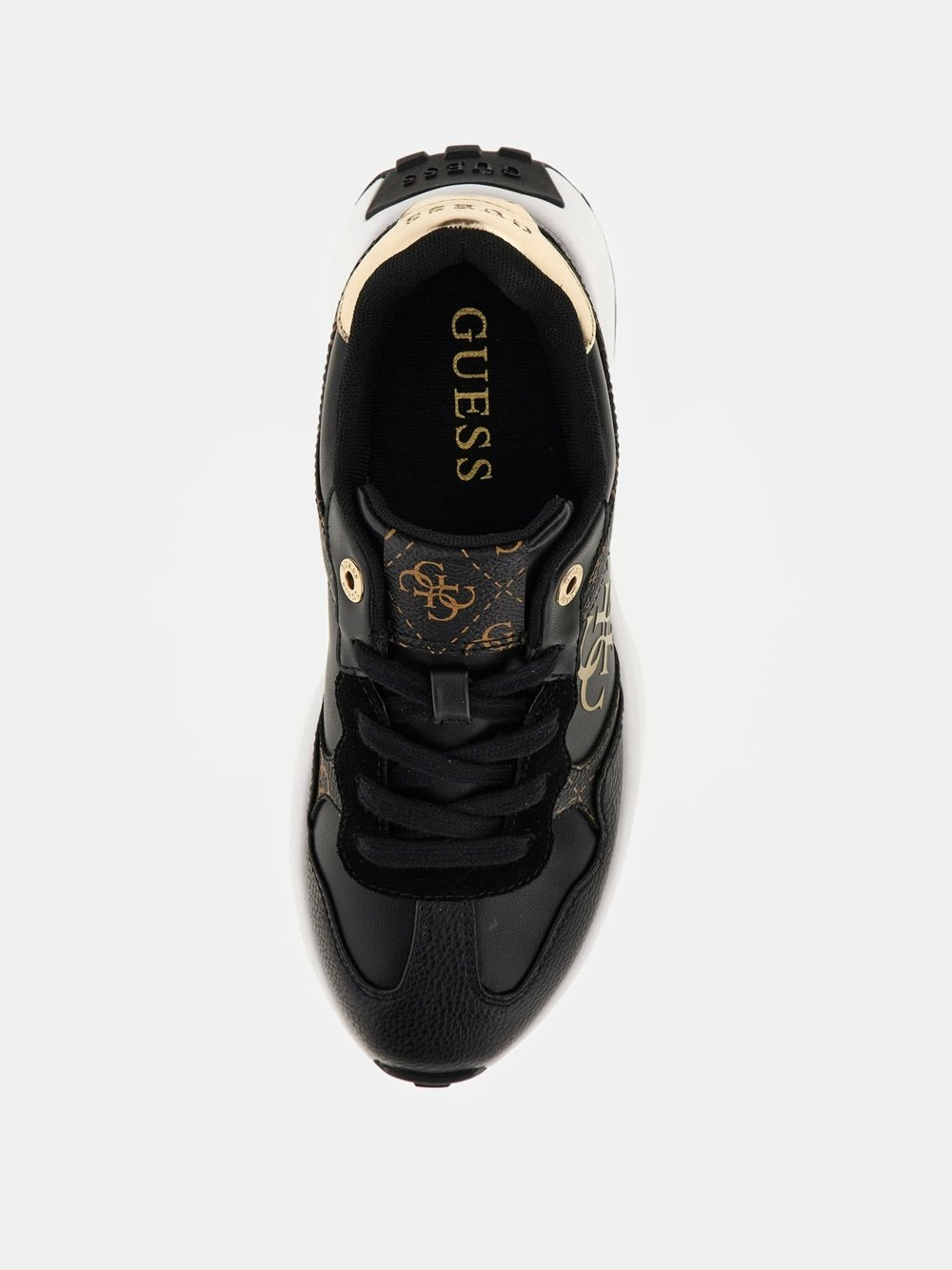 GUESS KADIN AYAKKABI FLPLUCFAL12-BLKBR
