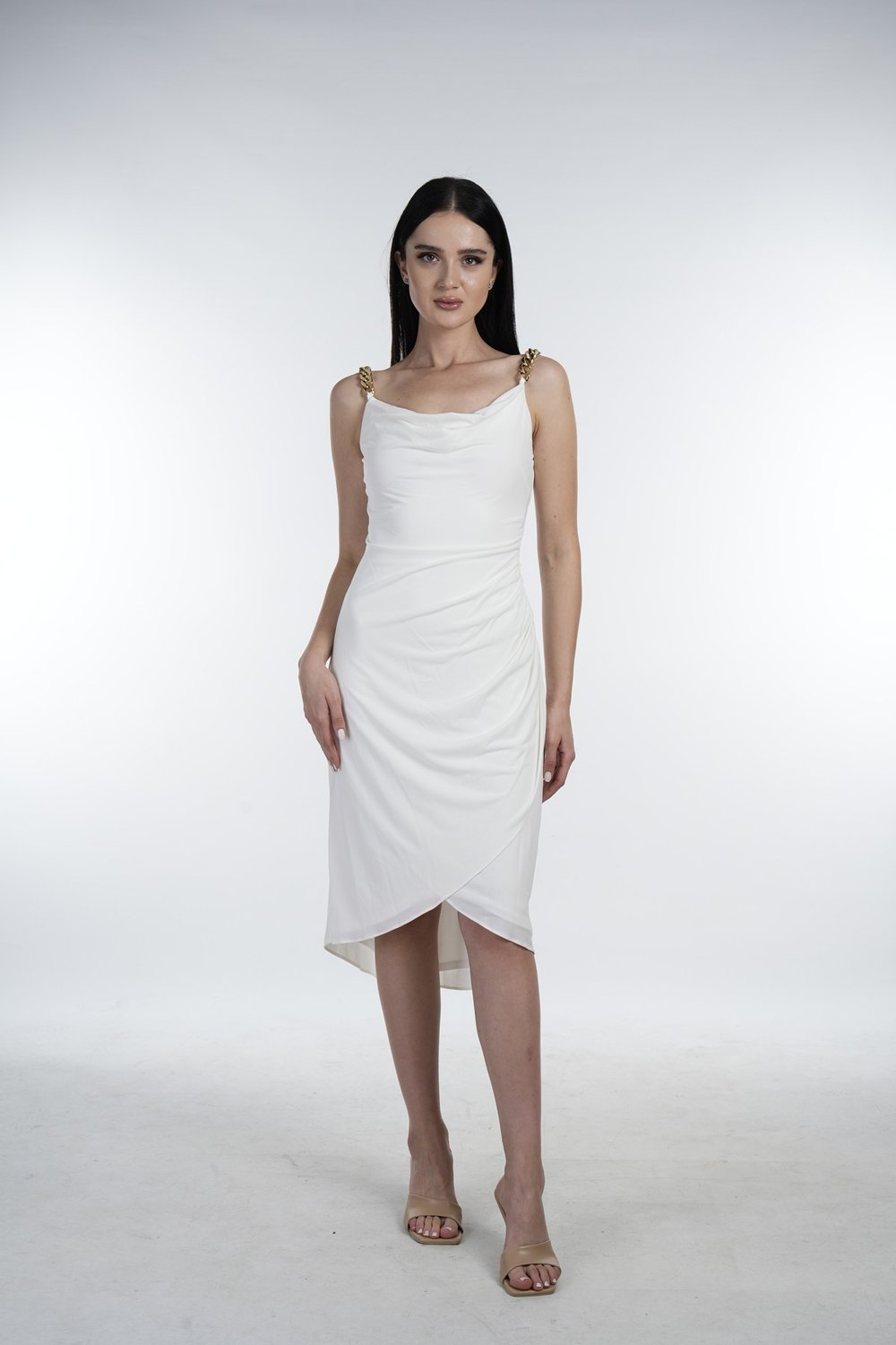 GUESS KADIN ELBİSE GDSP5128-WHT