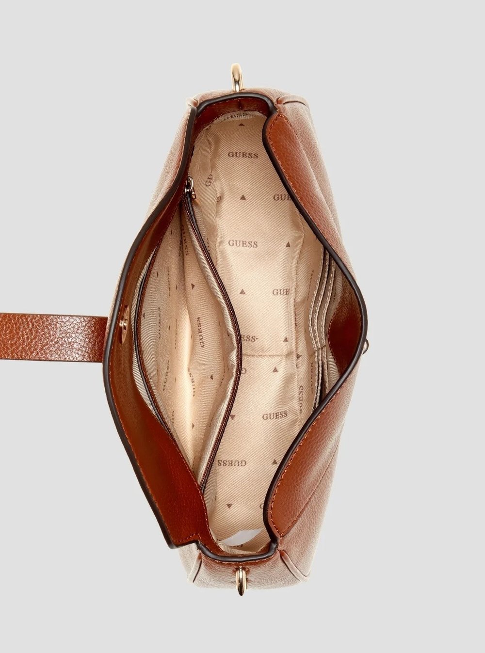 GUESS KADIN OMUZ ÇANTASI BG989718-COGNAC