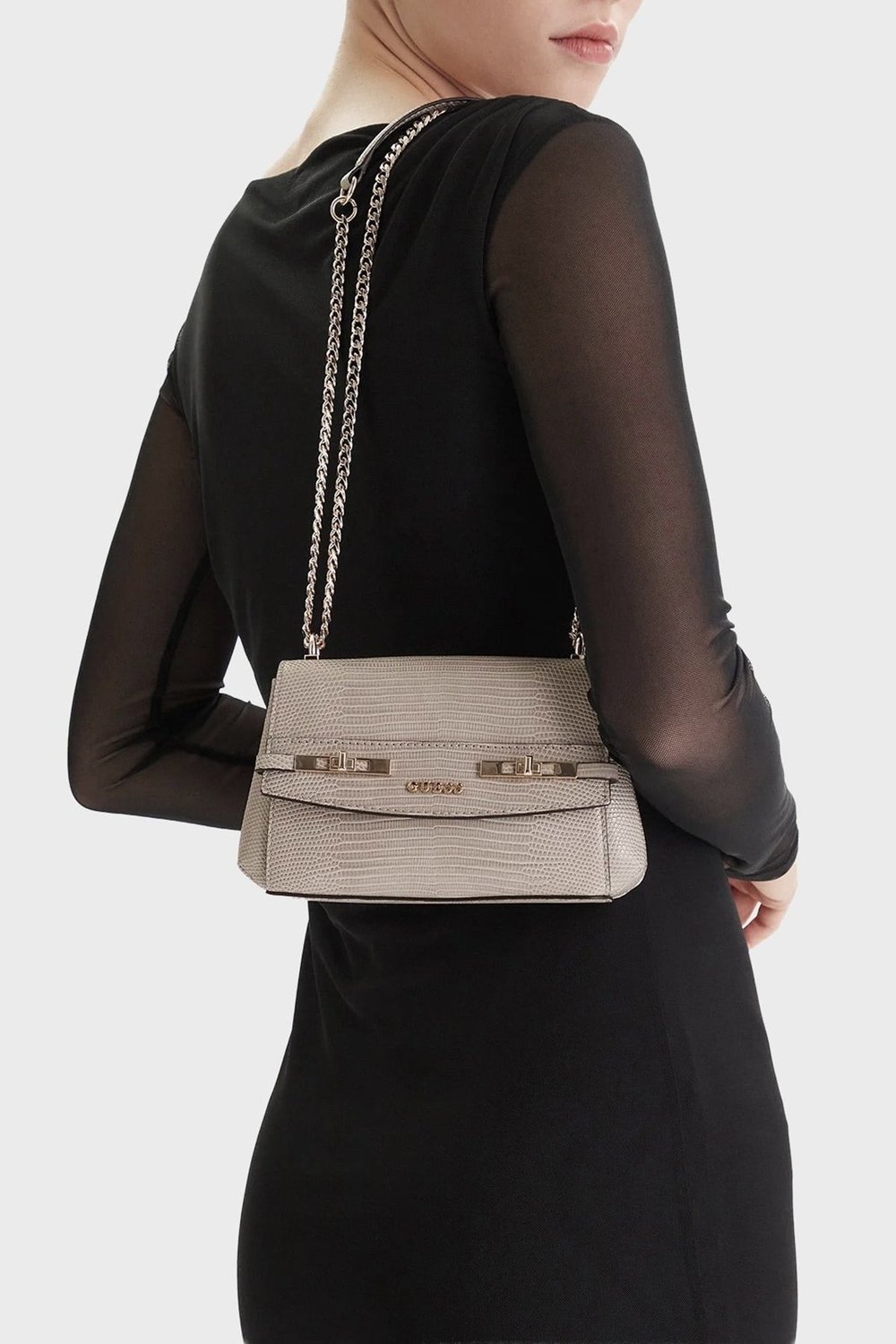 GUESS KADIN OMUZ ÇANTASI KL993378-LIGHTTAUPE