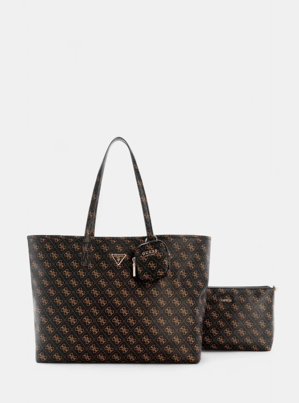 GUESS KADIN OMUZ ÇANTASI QG712424-BROWNLOGO