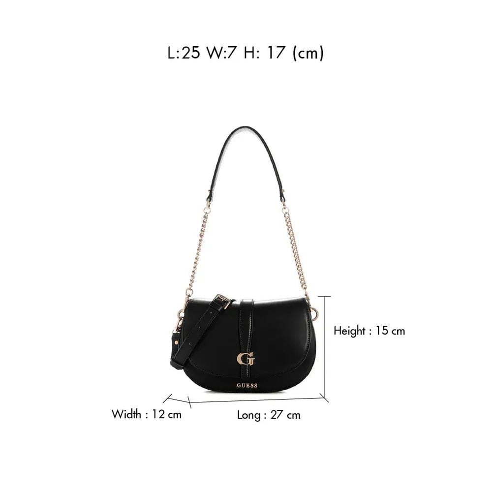 GUESS KADIN OMUZ ÇANTASI VG989620-BLACK