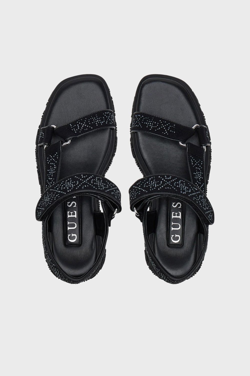 GUESS KADIN SANDALET FLJLODFAP03-BLACK