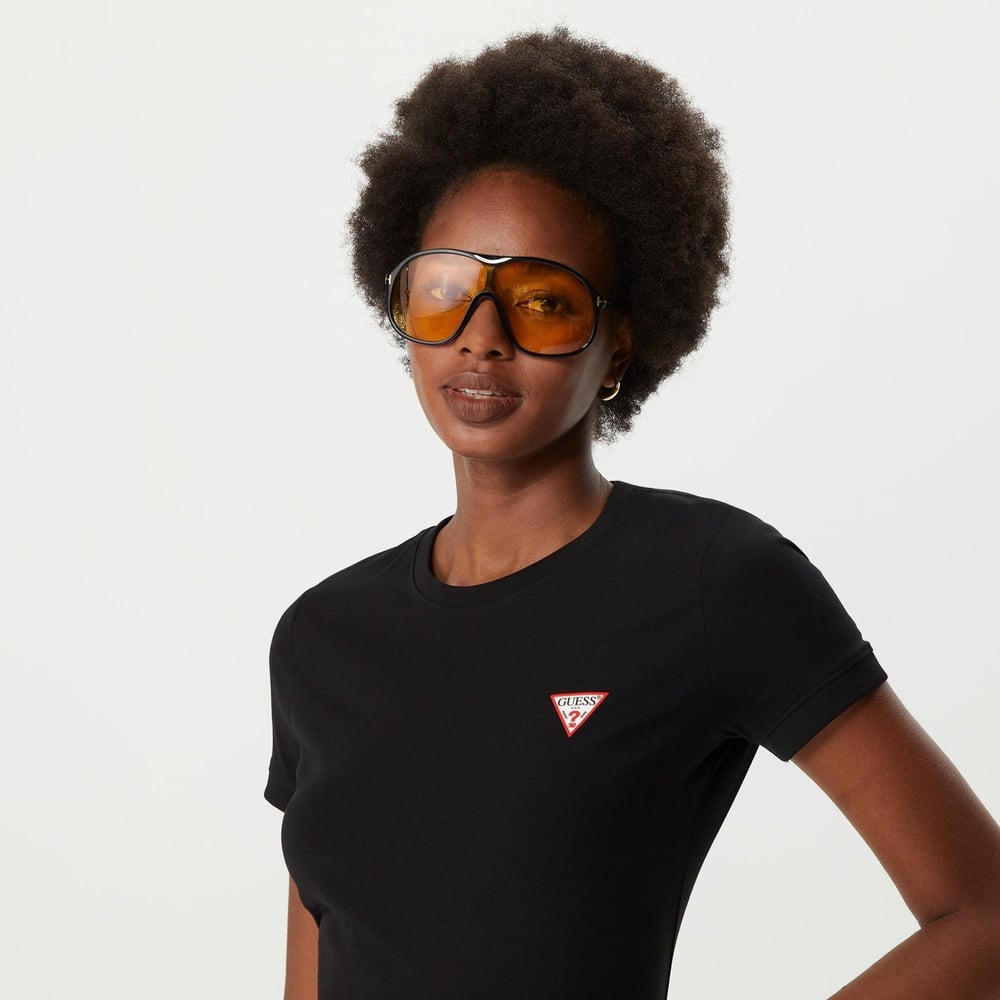 GUESS KADIN T-SHIRT W2YI44J1314-JBLK