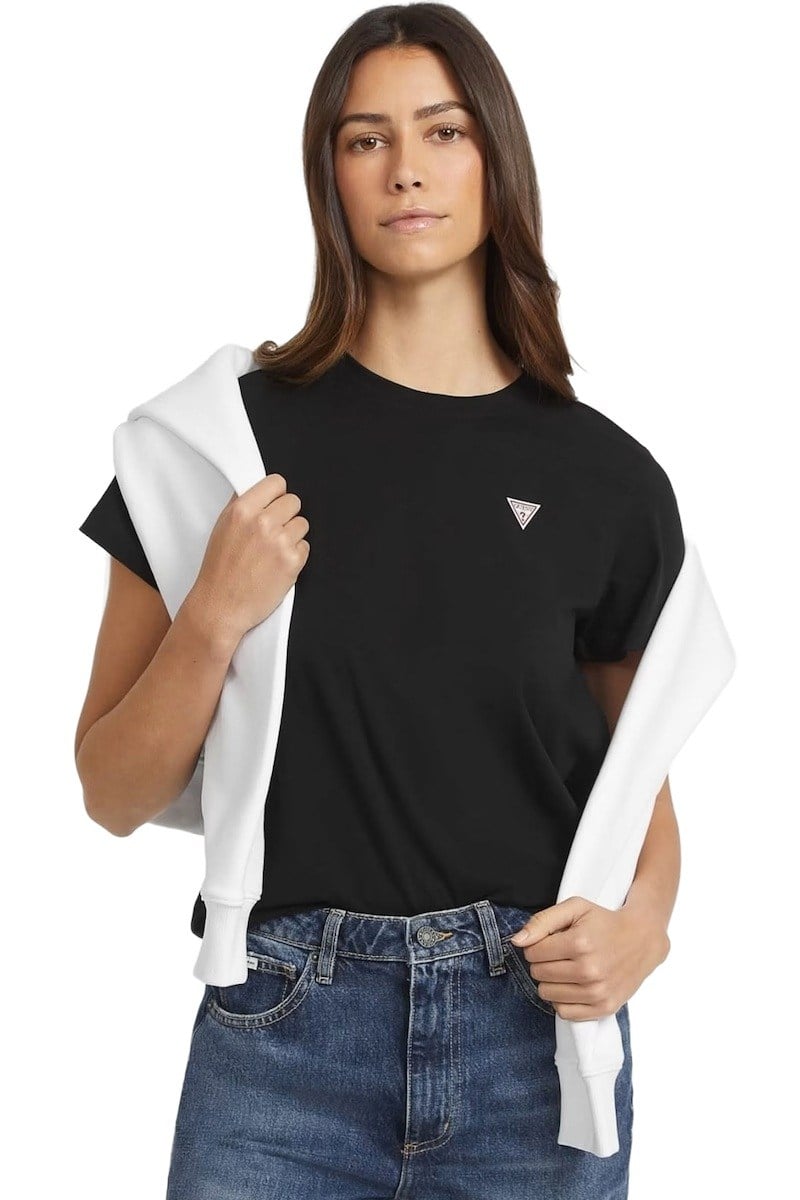 GUESS KADIN T-SHIRT W4YI10J1314-JBLK