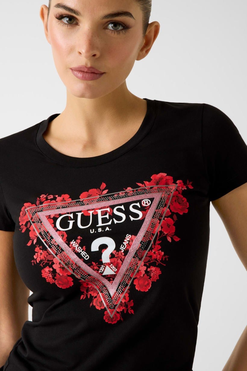 GUESS KADIN T-SHIRT W6RI23J1314-JBLK