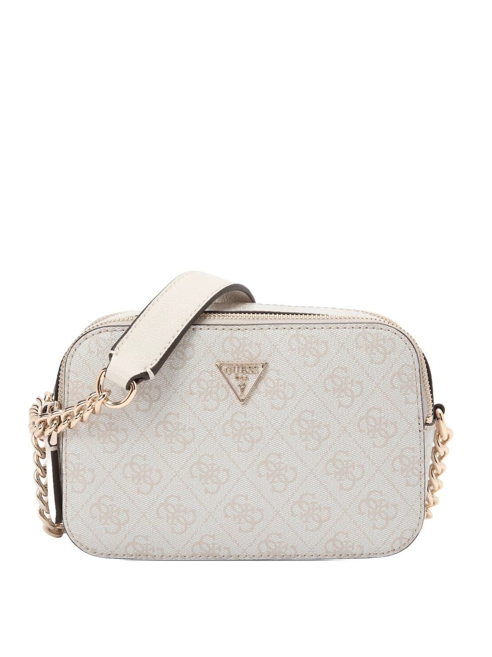 GUESS NOELLE 2 KADIN OMUZ ÇANTASI BG967214-BONE-LOGO