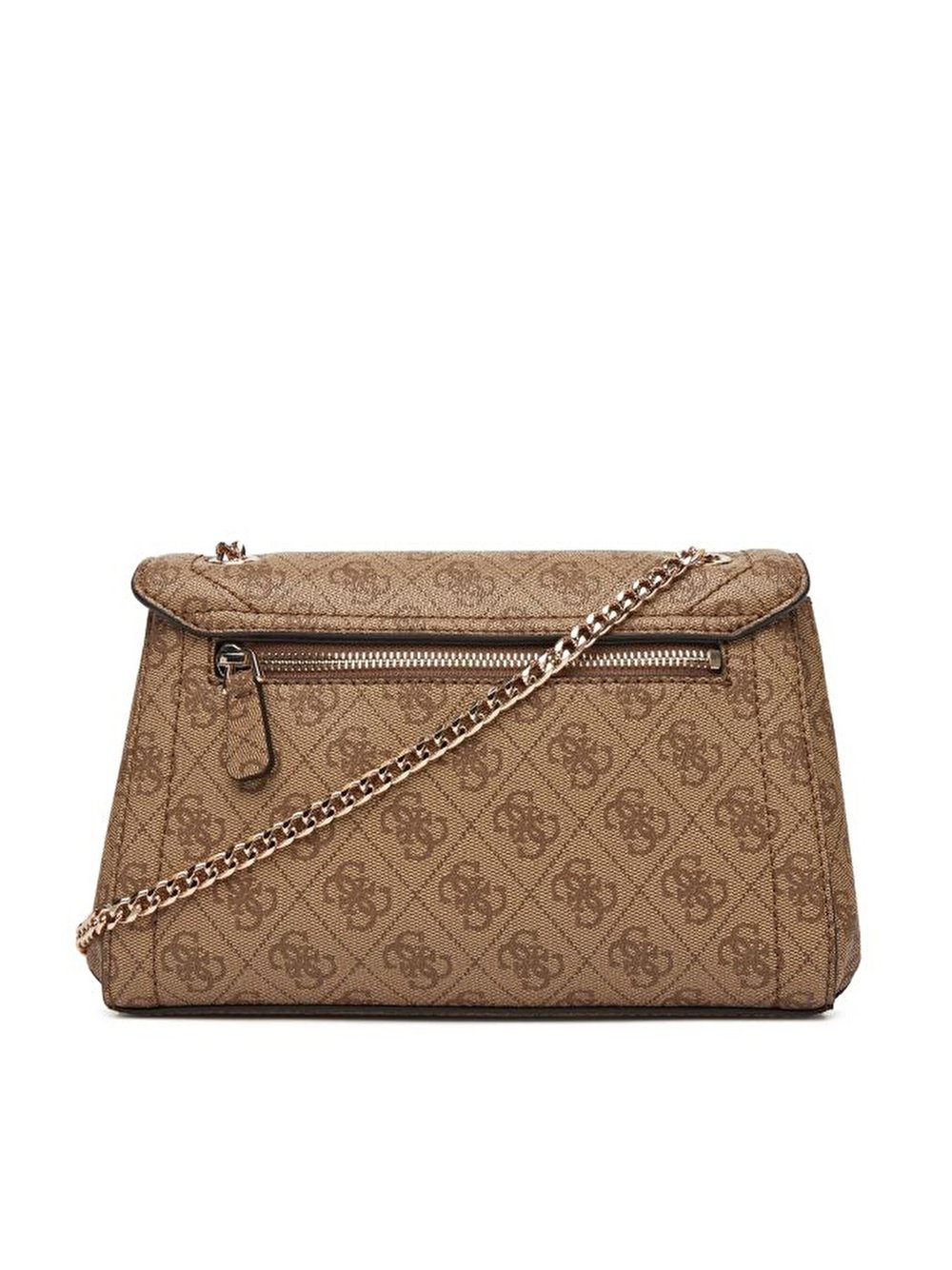 GUESS NOELLE KADIN OMUZ ÇANTASI BG967221-LATTE-LOGO-BROWN
