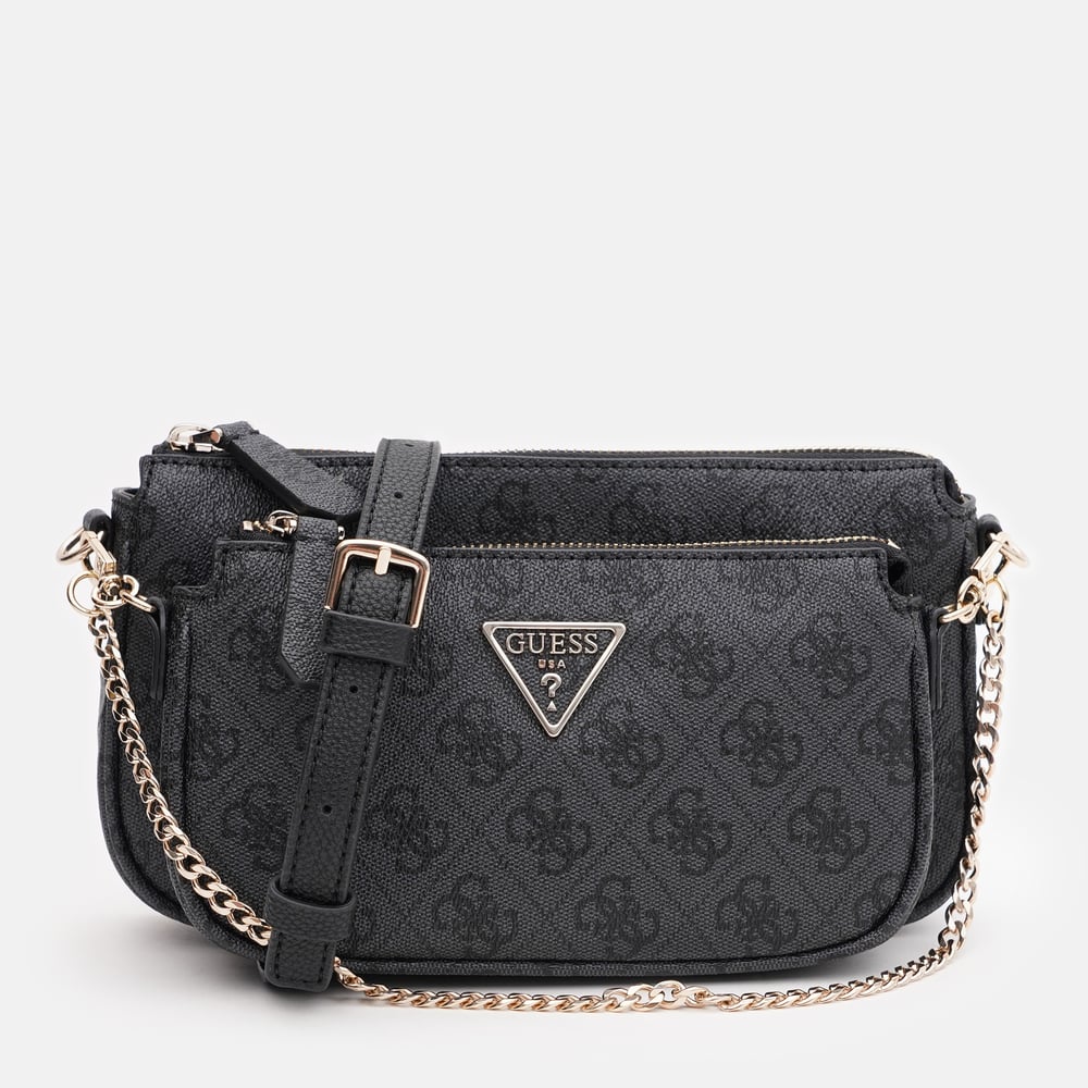 GUESS NOELLE MINI KADIN OMUZ ÇANTASI BG787971-COAL