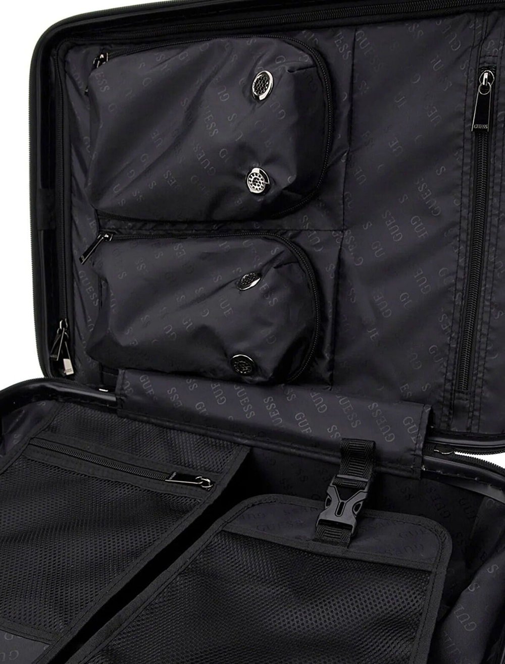 GUESS UNISEX VALİZ H9265983-BLACK