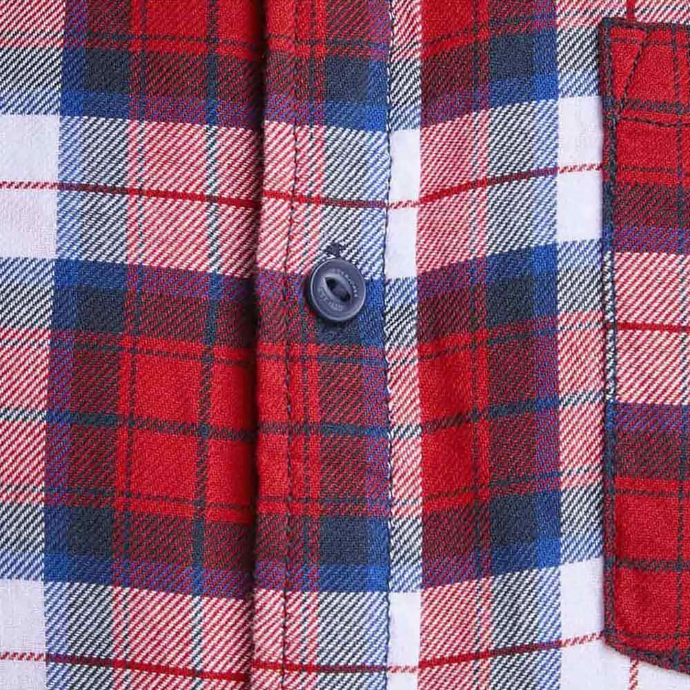 JACK & JONES ERKEK GÖMLEK 12144695-FIERY-RED