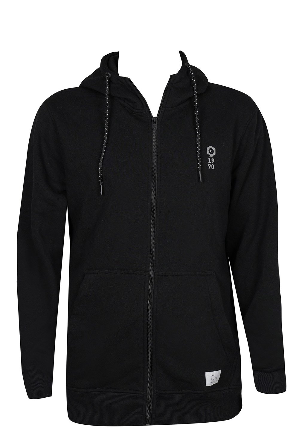 JACK & JONES ERKEK SWEATSHIRT 12118661-BLACK