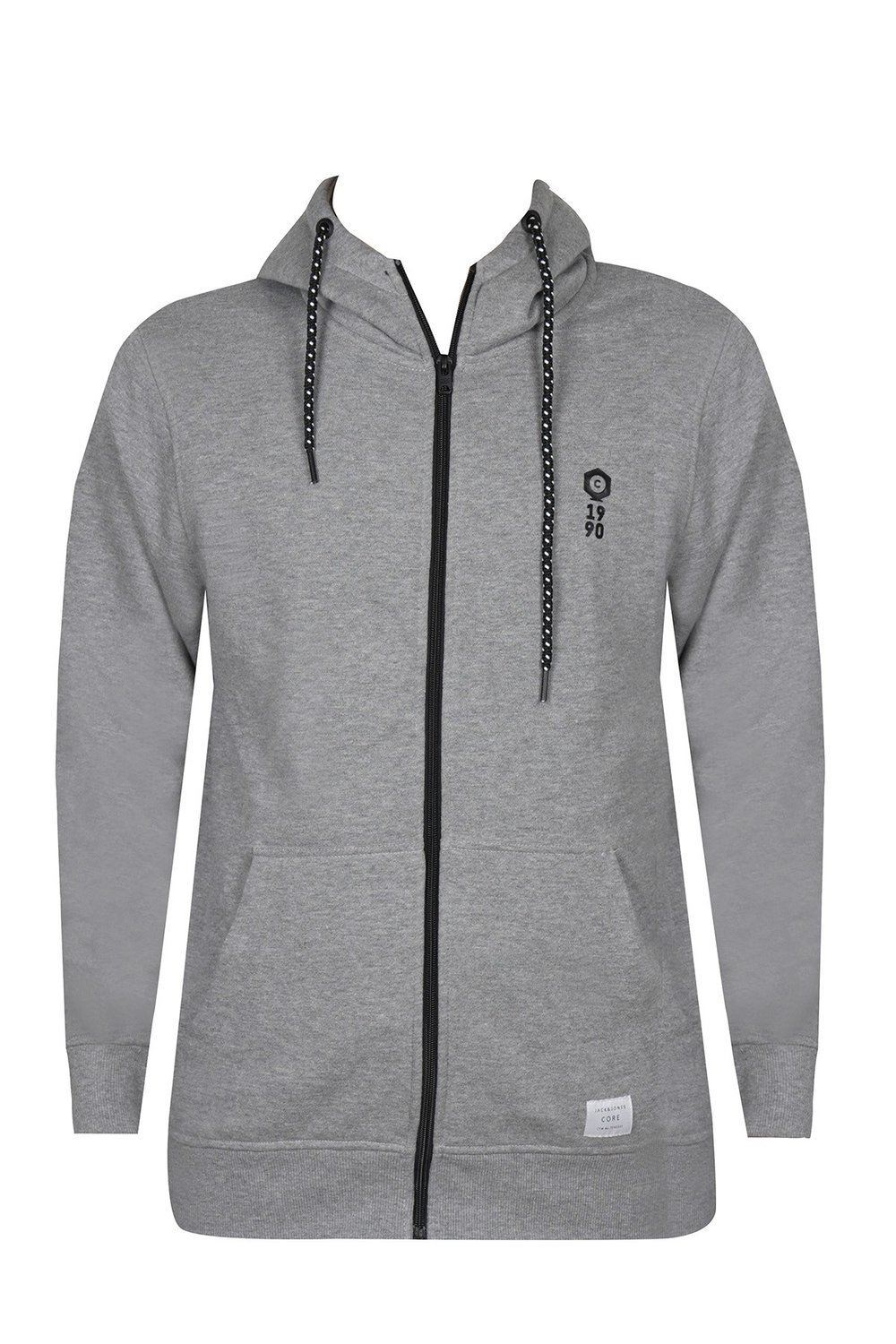 JACK & JONES ERKEK SWEATSHIRT 12118661-LIGHT-GREY