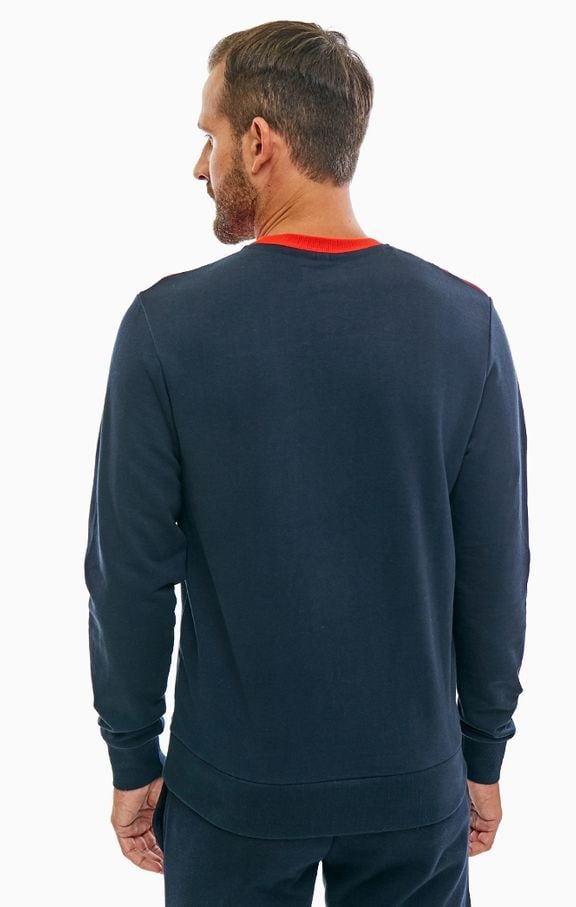 JACK JONES ERKEK SWEATSHIRT 12147689-ECLIPSE