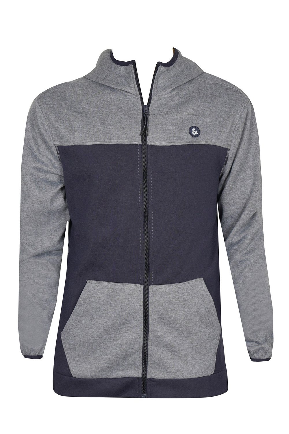 JACK & JONES ERKEK SWEATSHIRT 12153106-MELANGE-GREY