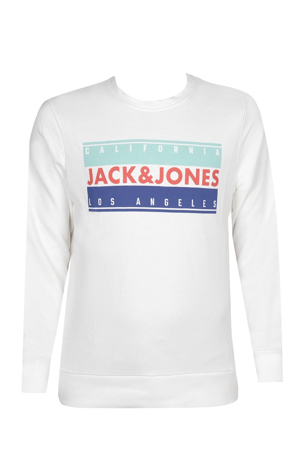 JACK & JONES ERKEK SWEATSHIRT 12153416-CLOUD-DANCER
