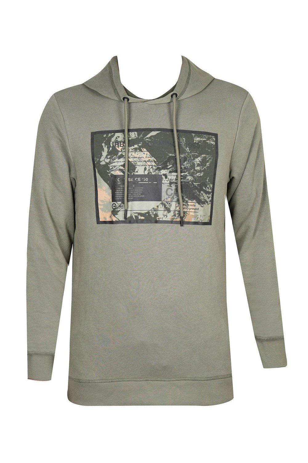 JACK & JONES ERKEK SWEATSHIRT 12185040-GREEN