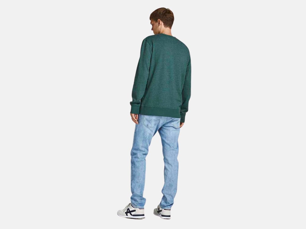 JACK JONES ERKEK SWEATSHIRT 12198379-PINE