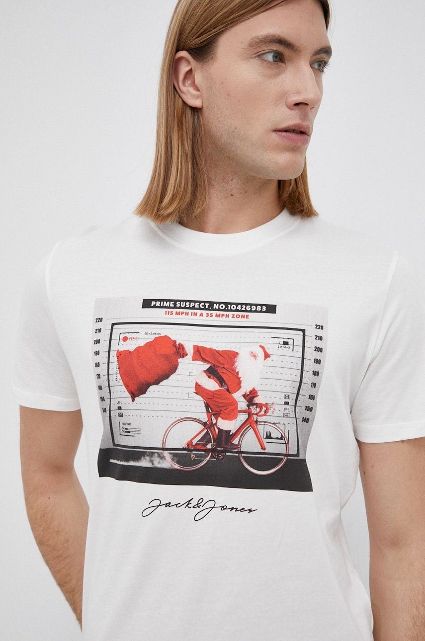 JACK JONES ERKEK T-SHIRT 12198772-DANCER